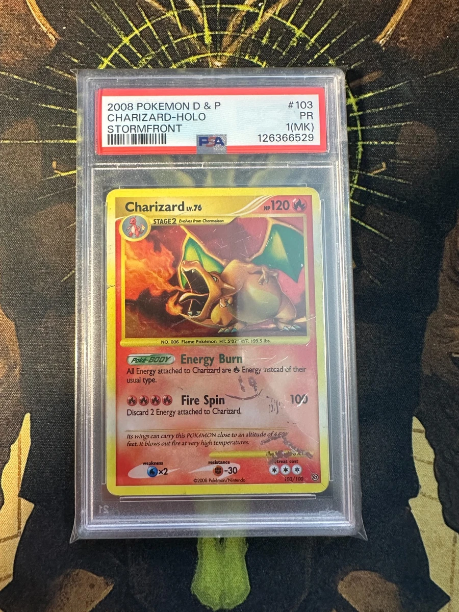 Pokémon TCG Grade 1 Charizard Individual Collectible Card Game