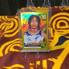 2025-26 Panini Donruss Tre Johnson III Hardwood Kings Auto Wizards Gold /10