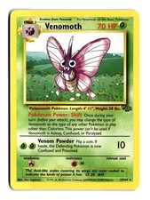 Pokemon Card Venomoth 29/64 Unlimited Near Mint