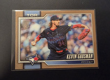 Topps 2026 Series 1 Kevin Gausman Gold #311 /2026 Toronto Blue Jays Baseball