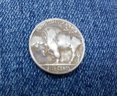 Three Legged Buffalo Nickel 1937-D 3 Legged Buffalo Coin