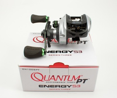 QUANTUM PT ENERGY S3 EN100SPT 6.3:1 RIGHT HAND BAITCAST REEL