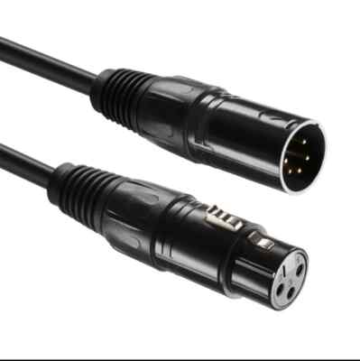 Neewer 6,5 Fuß/2 m DMX 5-Pin Stecker auf 3-Pin Buchse XLR-Kabel (neue versiegelte Packung)