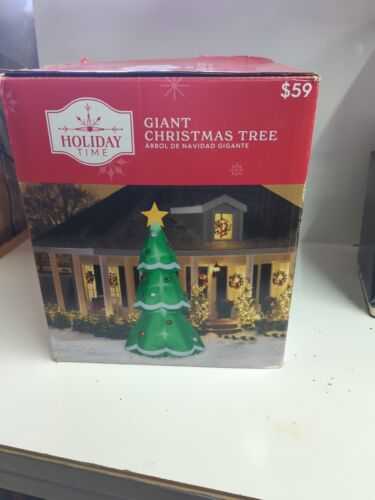 Gemmy Industries Luce Decorazione Albero di Natale Gonfiabile da Interno Esterno 10' - Foto 5 di 7