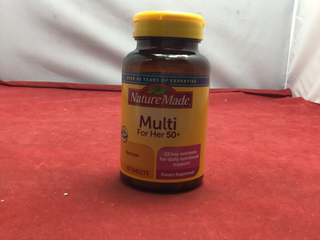 Nature Made Multi for Her Tablets 50 90ct for sale online ...