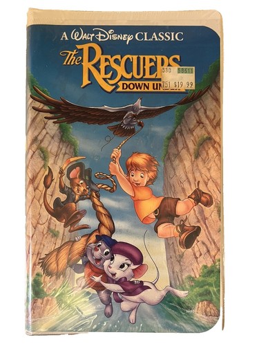 Vintage The Rescuers Down Under LaserDisc CAV Stereo NTSC 2 Disc