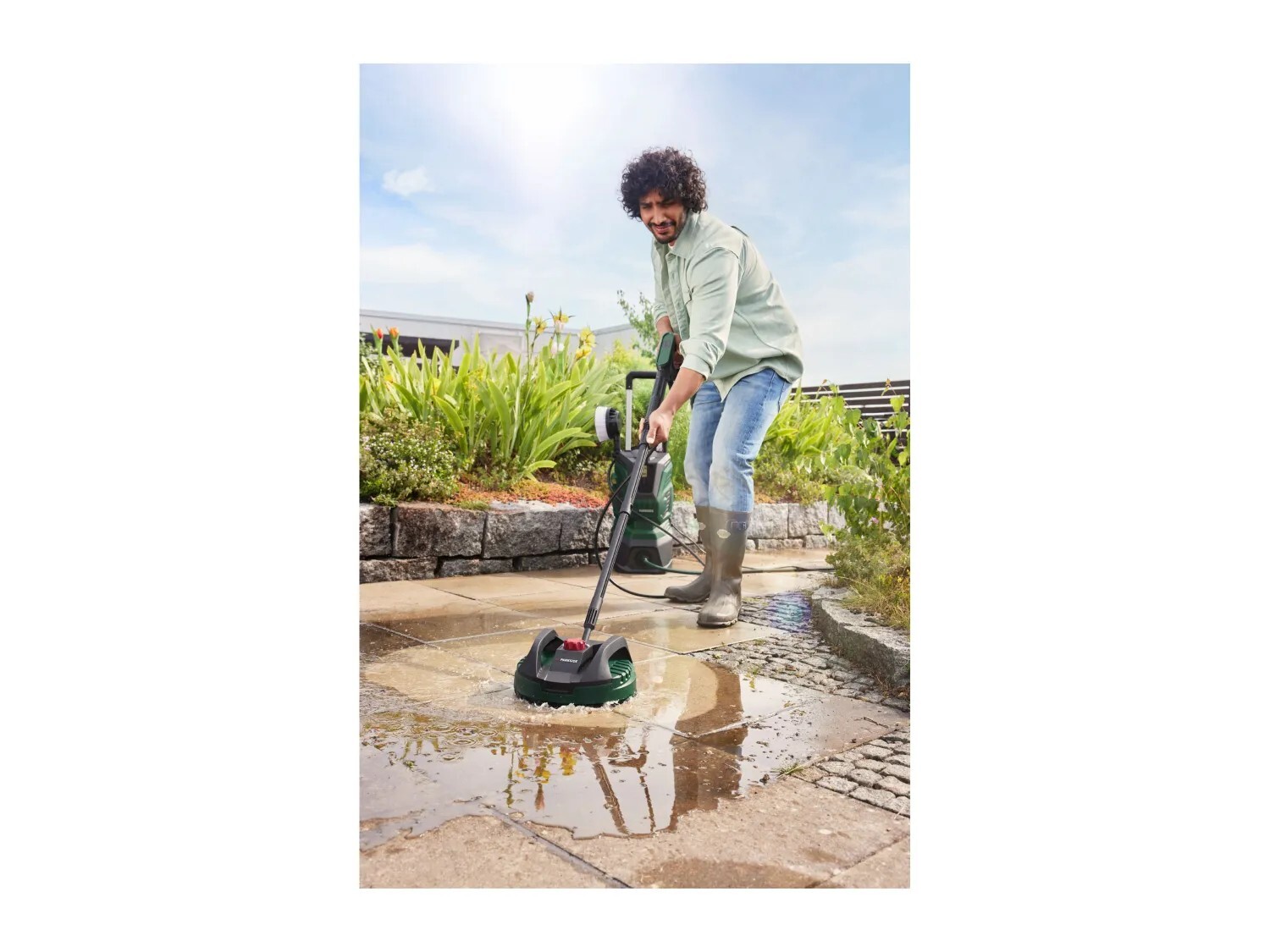 Pressure Washer Surface Driveway Patio Cleaner Attachment Fits Parkside