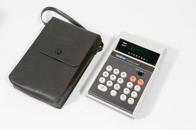 Brother ProCal 408Y Calc Calculator Calculador Ultra RARE Pro CAL 408 + Case