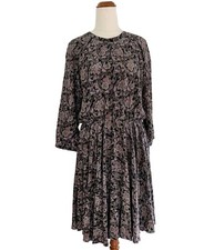  Ulla Johnson  Dress Size AU 8-10 US 4-6 Silk Knee Length Long Sleeve