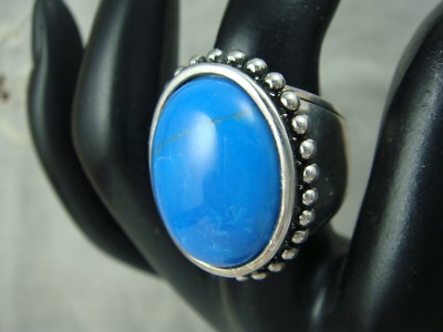 PREMIER DESIGNS SIMULATED TURQUOISE CABOCHON SIZE