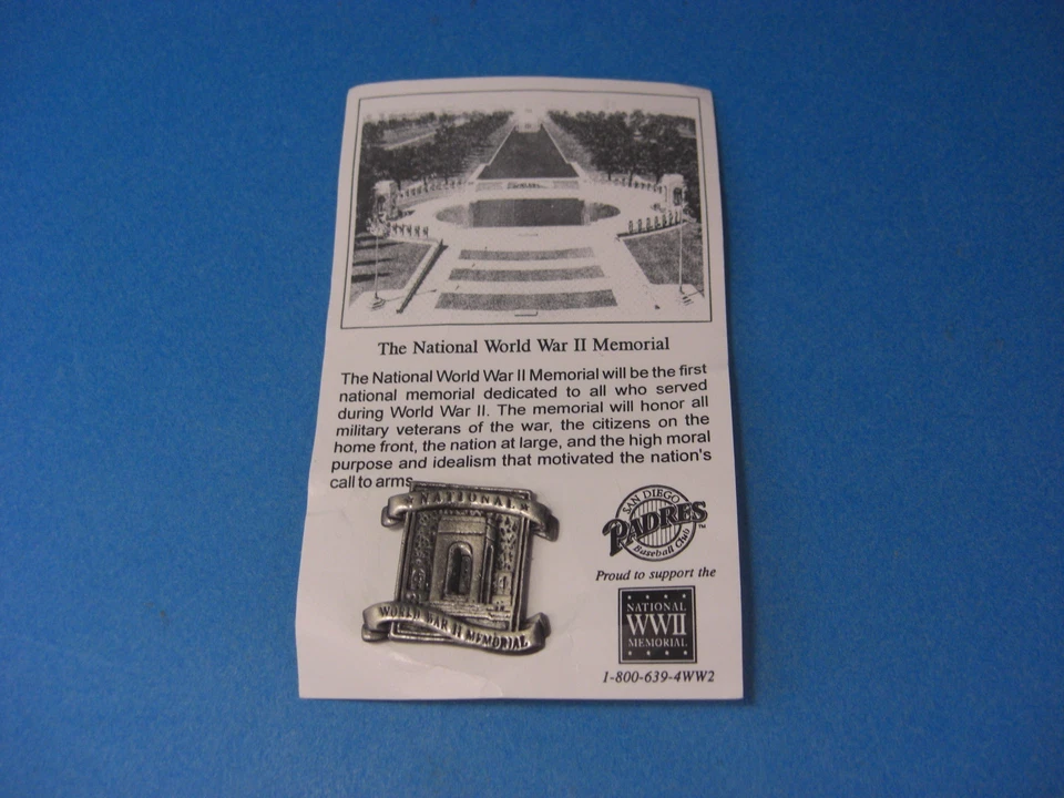 The National World War II Museum San Diego Padres Pin - Image 2 of 4