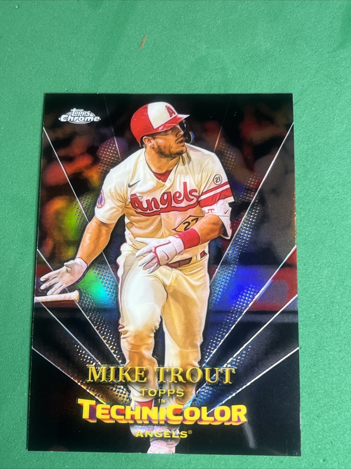 2023 TOPPS CHROME TECHNICOLOR MIKE TROUT #TT1