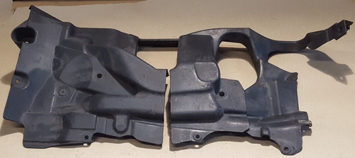 BMW 5ER F10 F11 2.0 LENKGETRIEBEABDECKUNG BEIFAHRERSEITE LINKS 7185169 Bj 09-2017