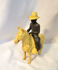 Vintage Ideal Plastic Hopalong Cassidy Horse Topper Toy Figurine 1950s