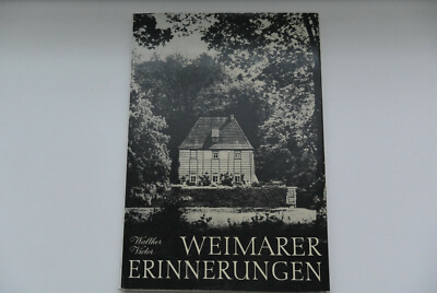 Schönes Buch über Weimar, mit Ansichten die es so nicht mehr gibt - 1981
