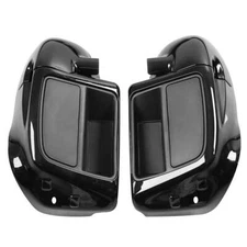 Vivid Black Lower Vented Fairings Fit For Harley Touring Street Glide 2014-2024