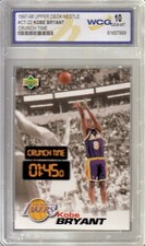1997-98 U.D. NESTLE #CT22 CRUNCH TIME KOBE BRYANT LAKERS WCG 10 7889