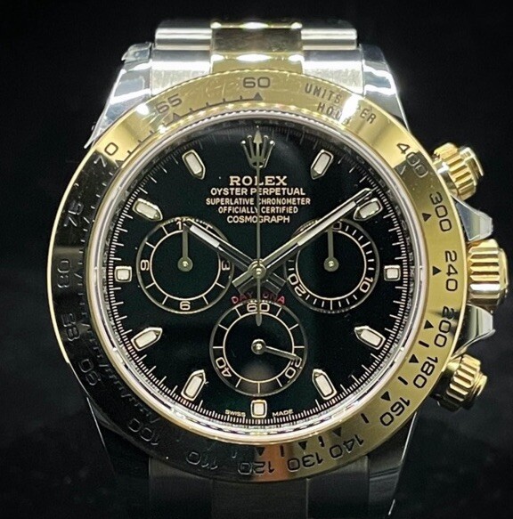Rolex Cosmograph Daytona 116503 Black Dial 40mm Two Tone Watch
