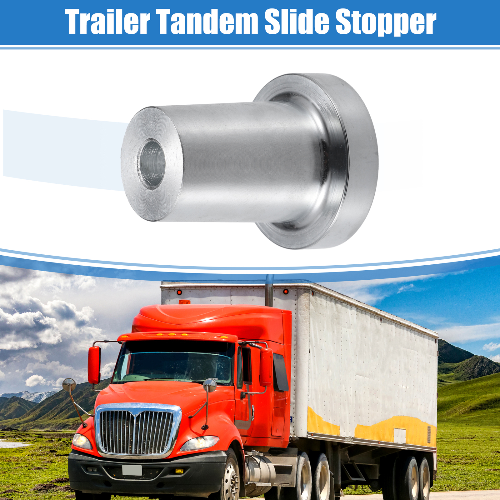 Universal Trailer Tandem Slide Stopper Slider Tool Tandem Pin for Semi Truck