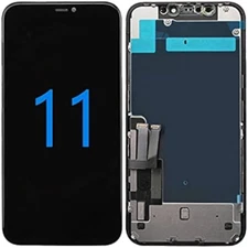OEM OLED Pull For Apple iPhone 11 LCD Display Touch Screen Frame A+