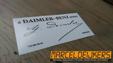 Decal A Daimler Benz Product Window Window Sticker 1155840640 115 584 06 40 New