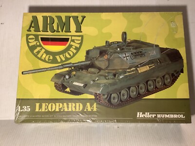 Heller Humbrol 1:35 Leopard A4 Plastic Model Kit #81126 Factory Sealed