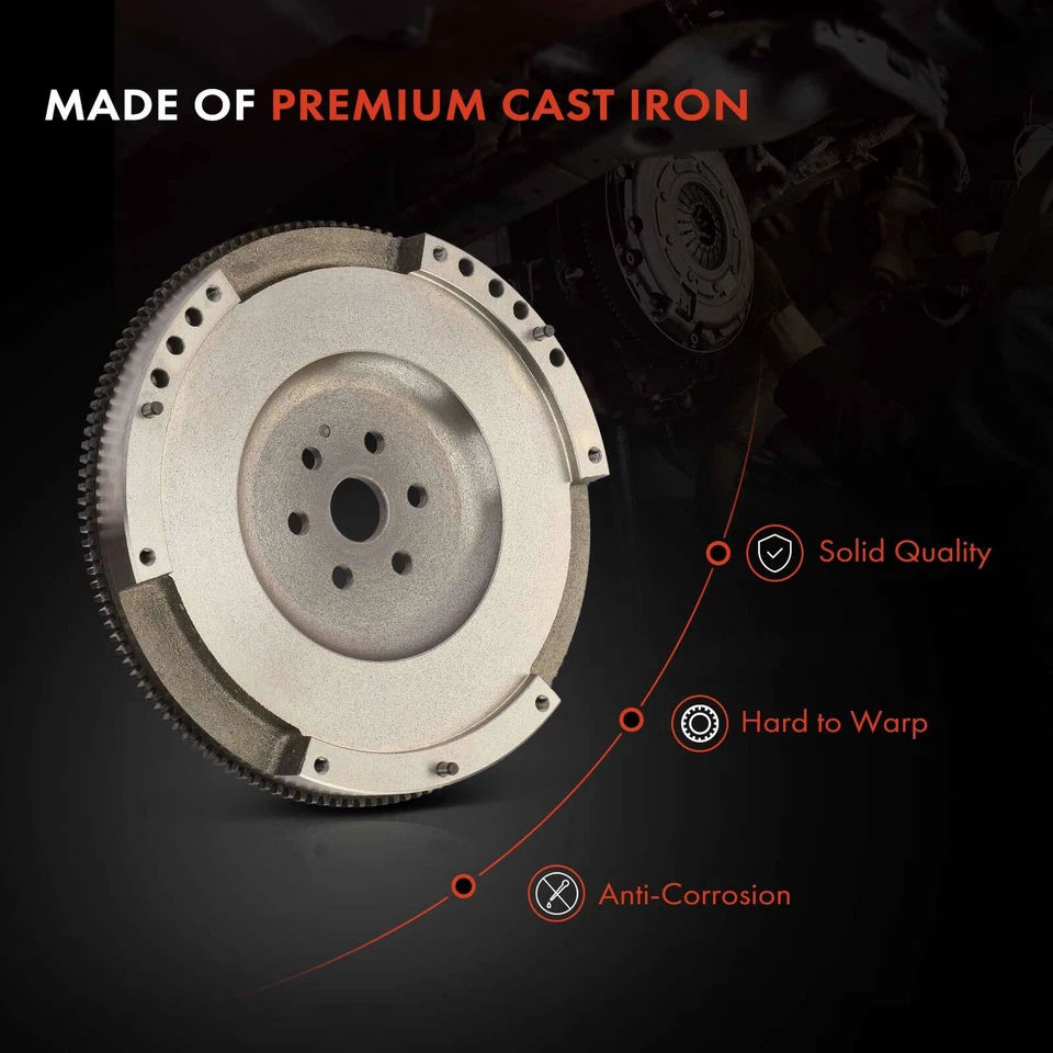 Volante de embrague para Ford Escape 2001-2004 Escort Mazda Tribute 6 agujeros 135 dientes Foto 4 de 4