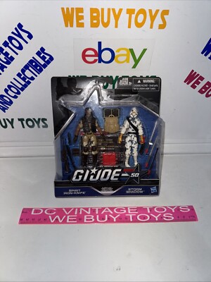 GI Joe 50th Anniversary Spirit Iron-Knife vs Storm Shadow Classic Clash  