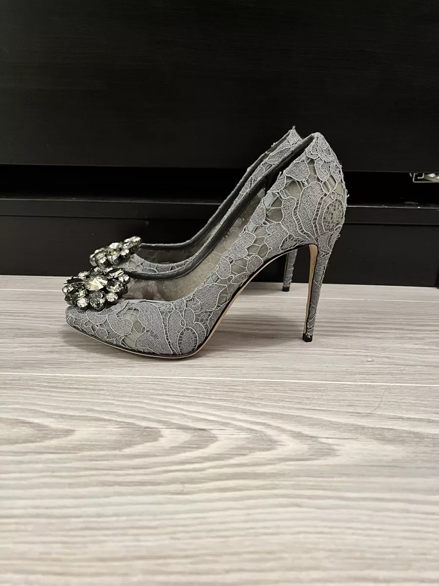 Dolce gabbana lace clearance shoes