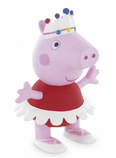 Peppa Pig Figurine Dancer 2 3/8in Pig Dancer Comansi Y99689