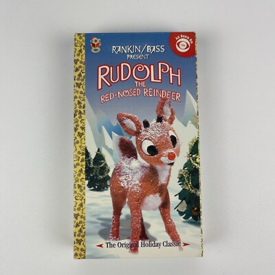 Rudolph The Red Nosed Reindeer - VHS - As Seen On TV - Rankin / Bass
