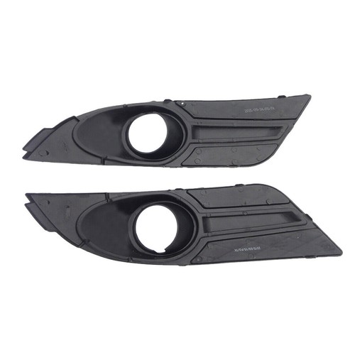 NEW Pair Front Bumper Fog Light Lamp Cover Trim Bezel For Ford Focus 2007-2008 - Picture 2 of 5