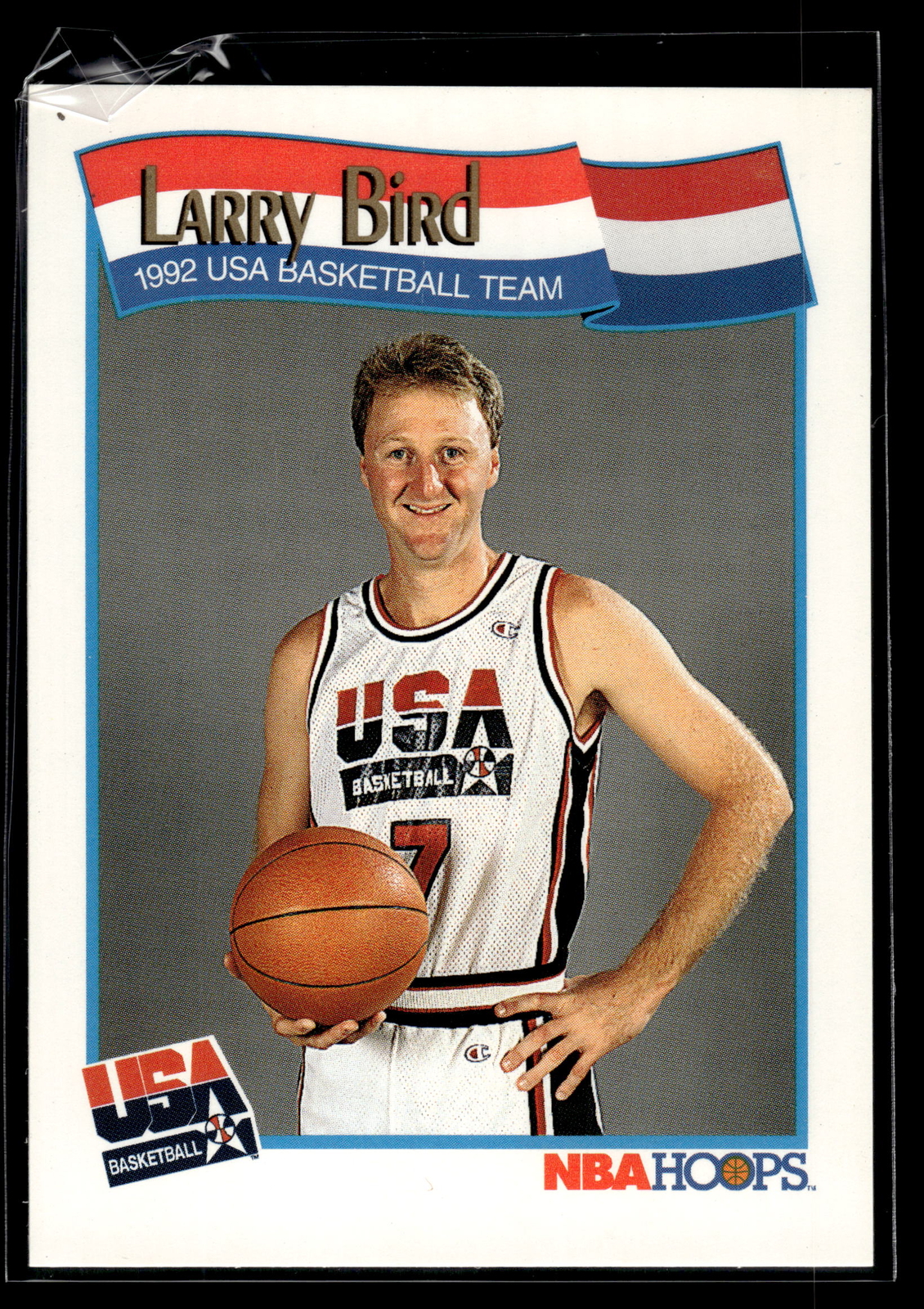 Larry Bird 1991-92 Hoops Card #576
