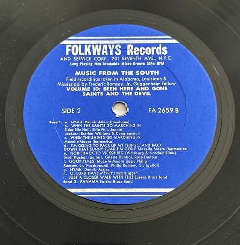 Music From The South, Vol. 10: Been Here And Gone Lp Vinyl Record Blues Ex / Ex - Picture 5 of 7