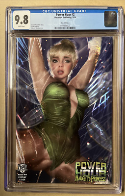 Power Hour #2 Naughty Princess Tinkerbell Cosplay CGC 9.8 Near Mint/Mint