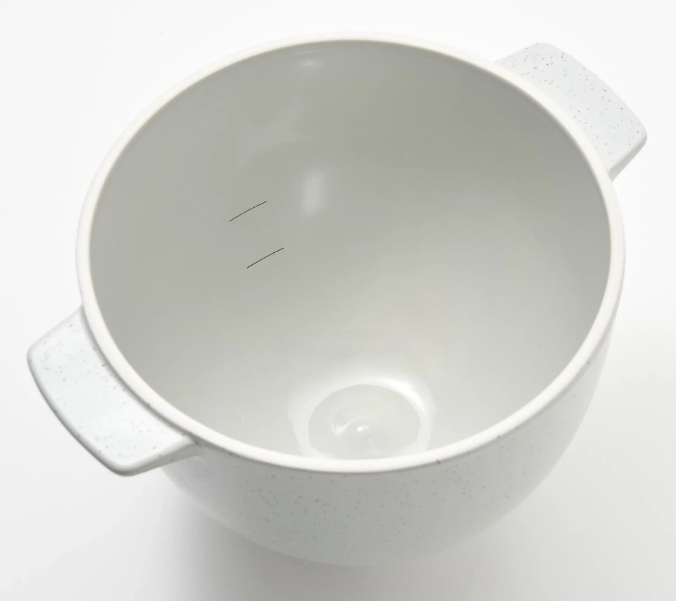 KitchenAid 5qt Ceramic Bread Bowl with Lid & Dough Scraper eBay