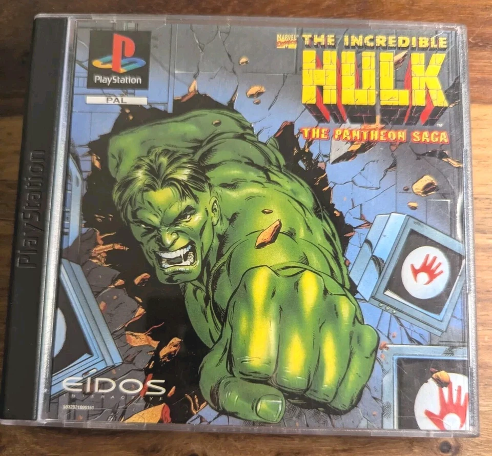 Rarität - The Incredible Hulk The Pantheon Saga Playstation 1 Spiel PS1 - Bild 4 von 4