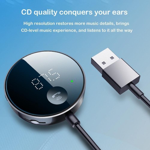 -1pcs Bluetooth MP3 Player Receiver FM Transmitter D0E1 Music Lossless Call Q3Q0 - Bild 3 von 11