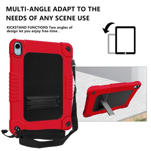 iPad 10.2 (7th/8th/9 Gen)/iPad 10.9(10th Gen)Shockproof Soft Silicone Case Cover - Picture 73 of 86