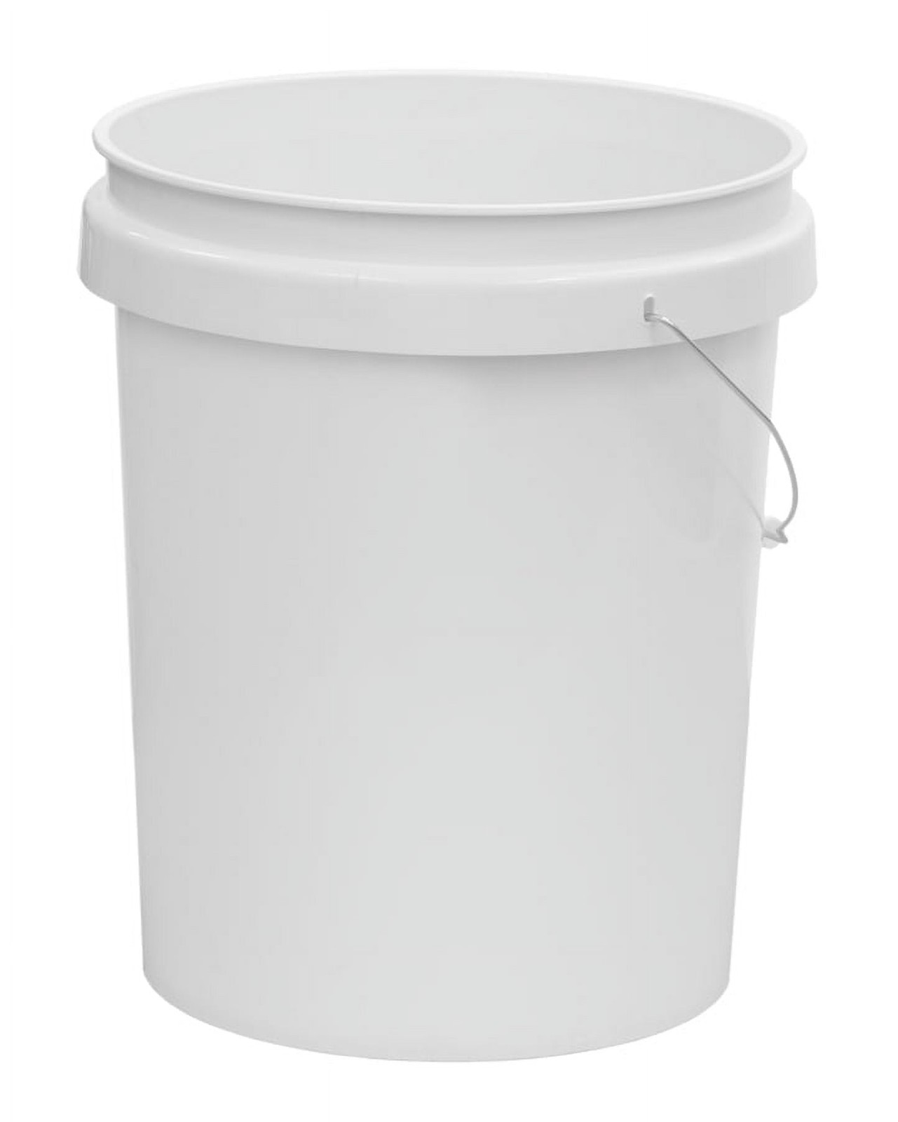 (2 pack) United Solutions 5 Gallon Round Utility Bucket, Comfort Handle, Plastic