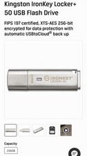 Kingston Ironkey Locker 50 Usb Flash Drive 256gb Kingston Ironkey Locker 50 Usb Flash Drive 256gb
