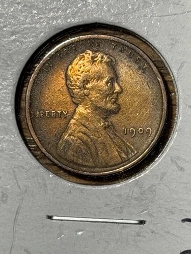 1909 VDB Lincoln Cent / VF!! Cleaned