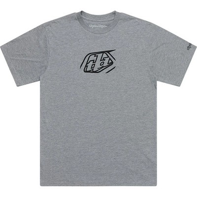 Troy Lee Designs T-Shirt Badge Heather Grau