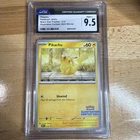 2025 Pikachu Black Star Stamped Promo Illustration Contest 2024 SVP 214 CGC 9.5