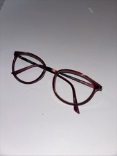 Isaac Mizrahi Eyeglasses Frames IM30001 RE 50-18-135 Plastic Metal Red