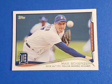 2014 Topps - Award Winner Max Scherzer #630 Detroit Tigers ⚾️ 