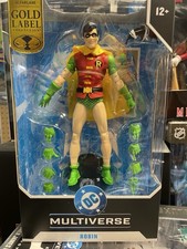 DC Multiverse McFarlane Toy ROBIN SILVER AGE Gold Label Figure Exclusive IN HAND