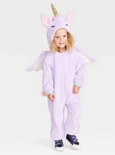 Hyde and Eek! Boutique Toddler Unicorn Costume Size 18-24 M Purple Rainbow NEW