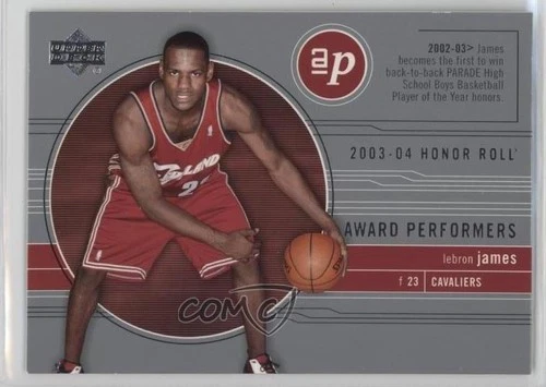 2003-04 Upper Deck Honor Roll Award Performers LeBron James #AP1 Rookie RC