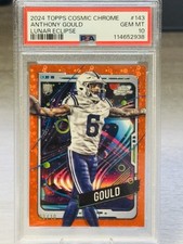 💫ANTHONY GOULD 2024 Topps Cosmic Lunar Eclipse Refractor RC /10 #PSA 10 GEM!💫